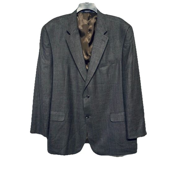 Chaps Ralph Lauren Men's Sport Jacket Blazer Size 50L Silk & Wool Blend 50 Long - Picture 1 of 9